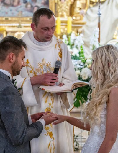 Trauung und Hochzeit von Kasia und Piotr