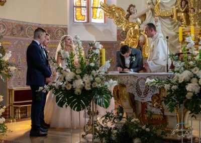 Trauung und Hochzeit von Kasia und Piotr