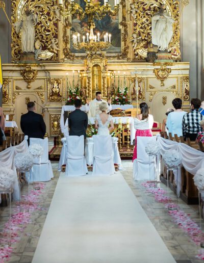 Trauung und Hochzeit von Anna und Maciej