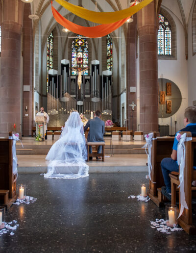 Trauung und Hochzeit von Christina und Pascal