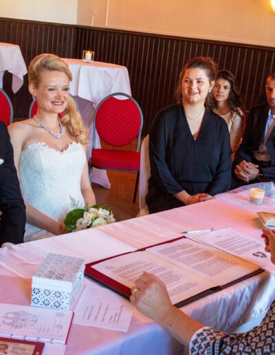 Trauung und Hochzeit von Christins und Dennis