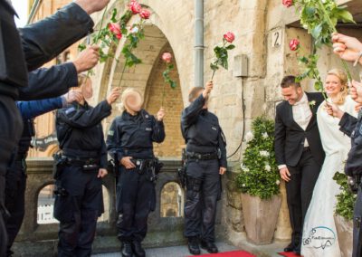 Trauung und Hochzeit von Christins und Dennis