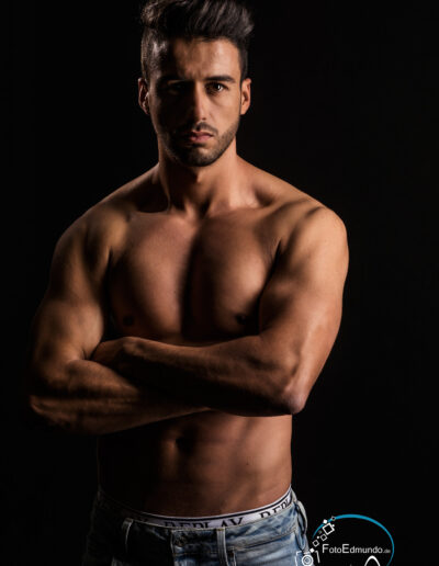 Studiofotografie, Porträtfotografie, Low key, FotoEdmundo