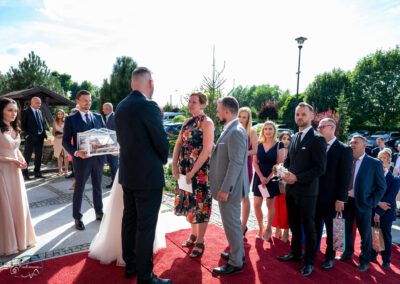 Trauung und Hochzeit von Sandra und Kajetan